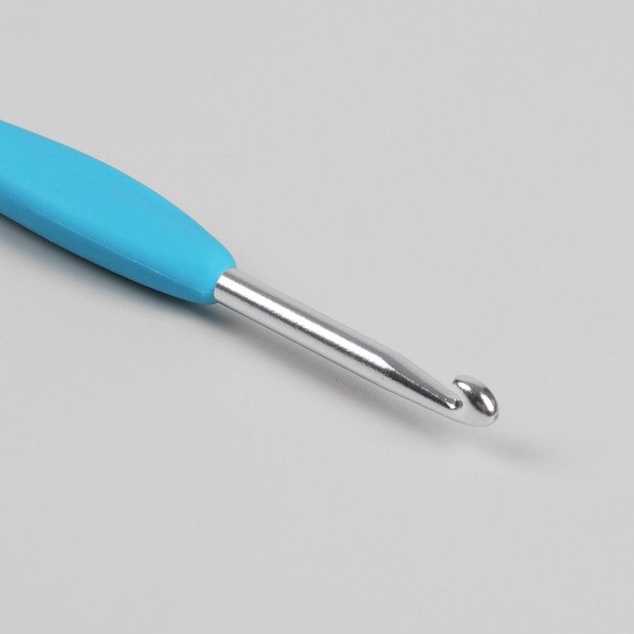 Крючок силиконовый ручкой, №2мм