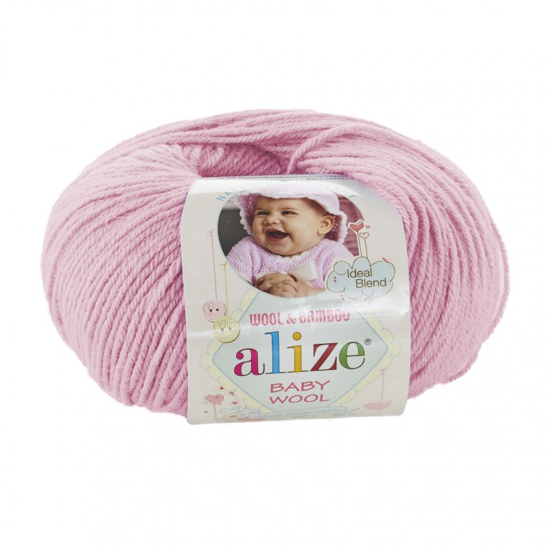 (Alize) Baby wool 185 светло-розовый
