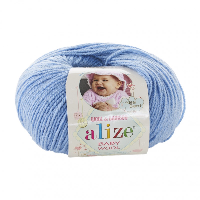 (Alize) Baby wool 40 голубой