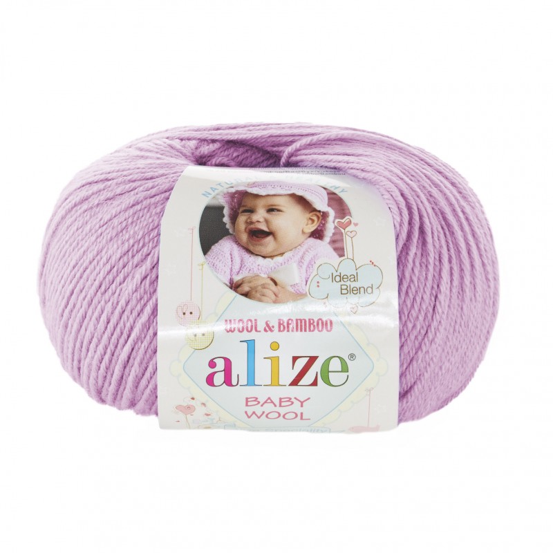 (Alize) Baby wool 672 нежно - розовый