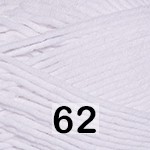 (YarnArt) Jeans plus 62 Optic White