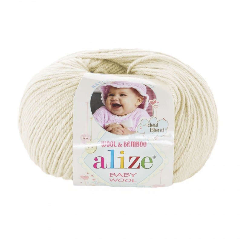 (Alize) Baby wool 1 кремовый