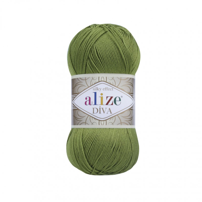 (Alize) Diva 210 зеленый